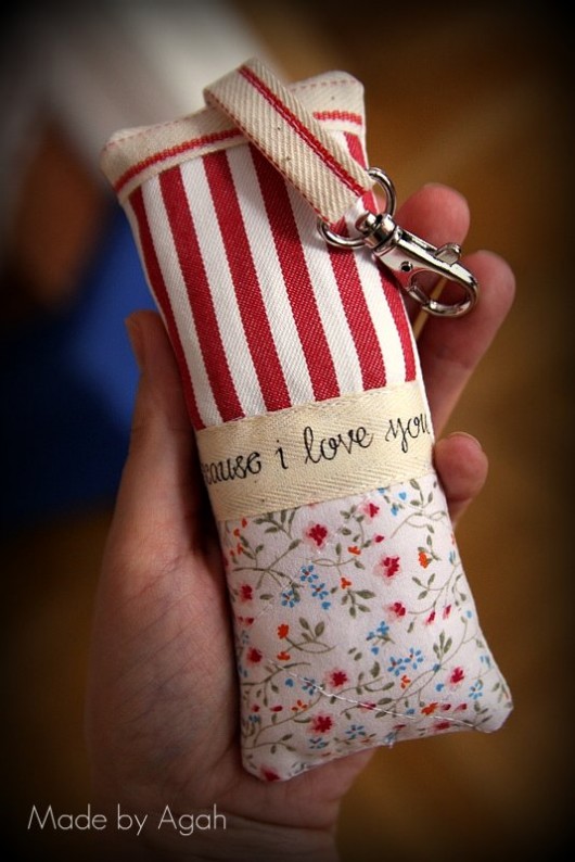 Brelok &quot;Because I love you&quot; made by agah
