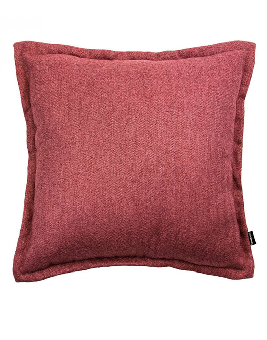 Tweed czerwona poduszka dekoracyjna 45x45 cm Poduszkowcy