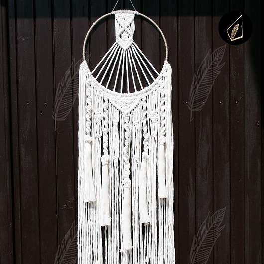 łapacze snów Łapacz Snów Anioł Stróż Makrama