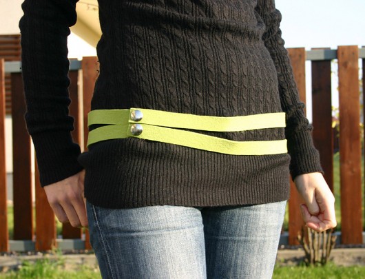 PASEK double stripe marmollada