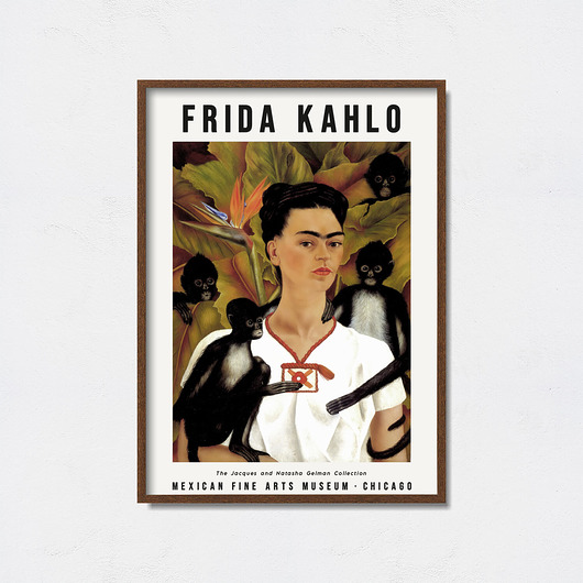 plakaty Plakat Frida Kahlo - Exhibition Art