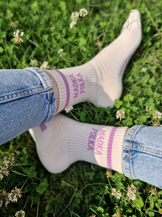 skarpetki damskie Skarpety MADKA POLKA rozmiar 36-41