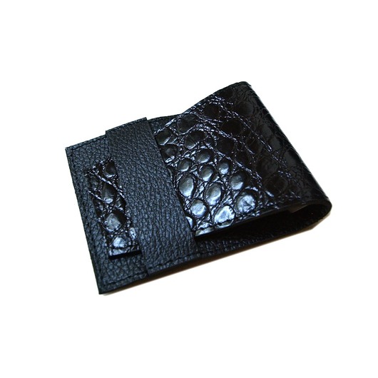 BLACK&CROCO etui na karty PAWDECO