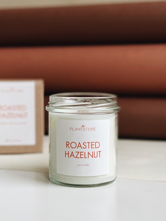 świece zapachowe ROASTED HAZELNUT Świeca sojowa DUŻA 260 g