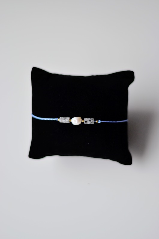 bransoletki z kamieni naturalnych Bransoletka z perłą