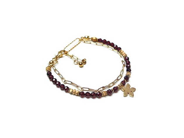 bransoletki z kamieni naturalnych Granaty vol. 17 bransoletka /Szlachetna kolekcja/