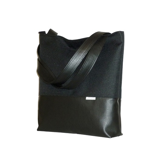 4816 ankate, torebka shopper, czarny shopperbag  ankate