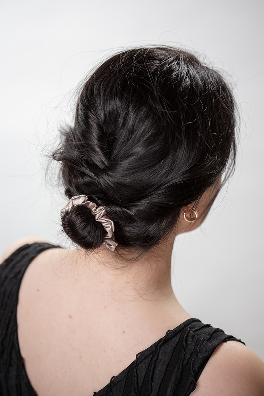 Scrunchie mini satyna Frotto