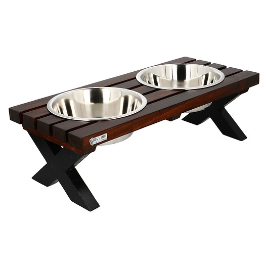 dla zwierząt różne PSI STOLIK - L - stojak dla psa, miska dla psa