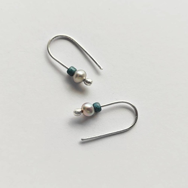 kolczyki z kamieniami Kolczyki OKRĄG