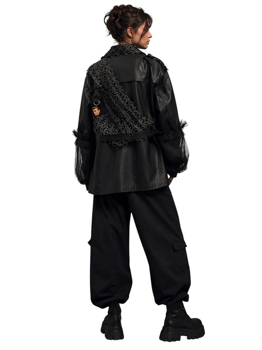 kurtki damskie Black Swan Leather Jacket One of One Genuine Leather XS-M