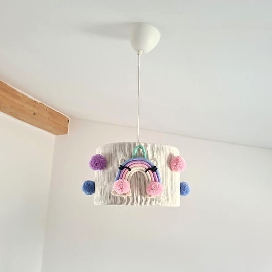 lampy wiszące Lampa sufitowa dla dziewczynki "Unicorns"