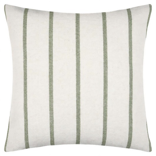 poduszki i narzuty Poduszka dekoracyjna w paski 50x50 cm RIGHE zielona