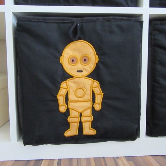 Pojemnik Ikea drona Gwiezdne Wojny C3PO Enitka Sweet Baby Room