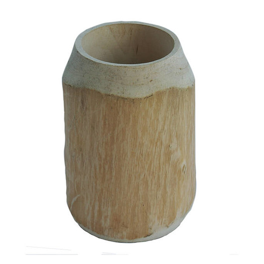 organizery Drewniany kubek na długopisy