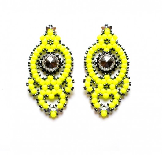 Circles and lines- neon- Zamówienie specjalne  Republika jewelry