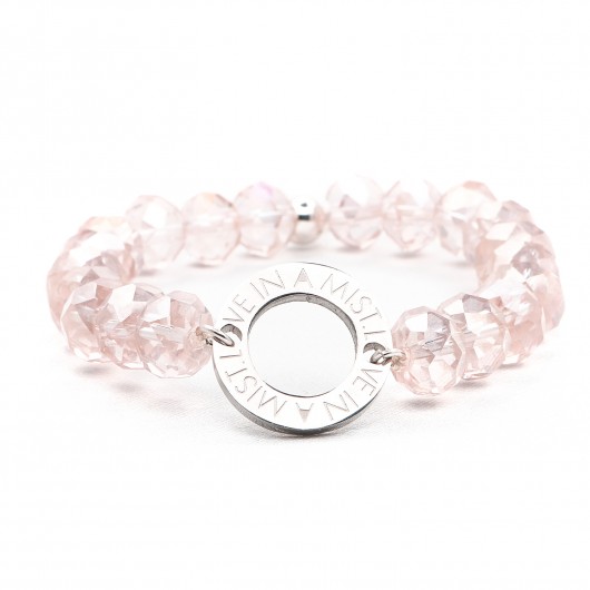 Pink Crystal Bracelet Love In A Mist
