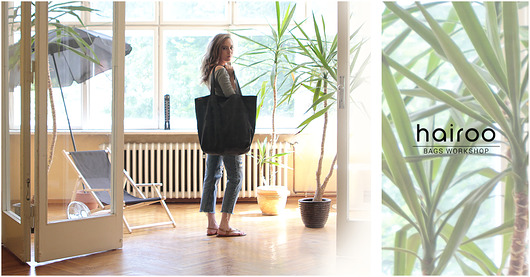 torby XXL Big Lazy bag torba czarna na zamek / vegan / eco