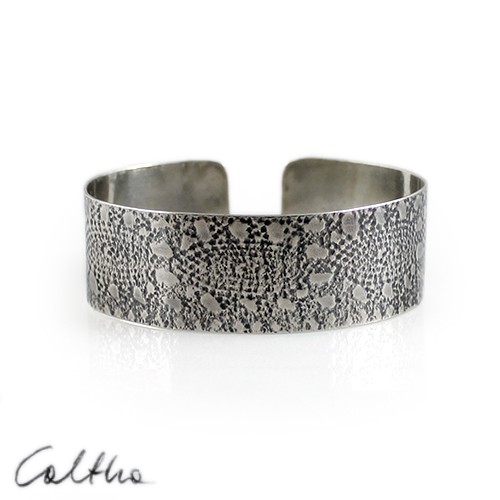 Metalowa bransoleta - wzory Caltha