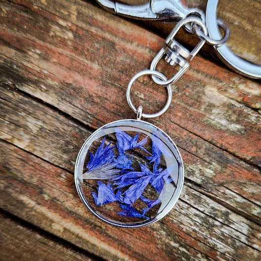 breloki Breloczek z chabrami