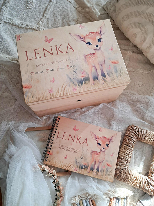 Chrzest - inne ZESTAW  SARENKA personalizowany, prezent na Chrzest, roczek, narodziny