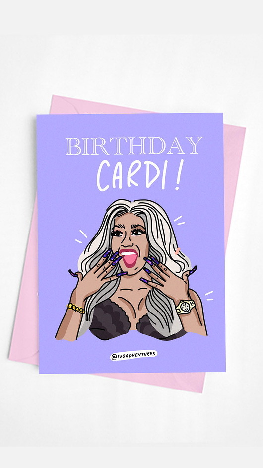kartki okolicznościowe - wydruki Kartka - Birthday CARDI