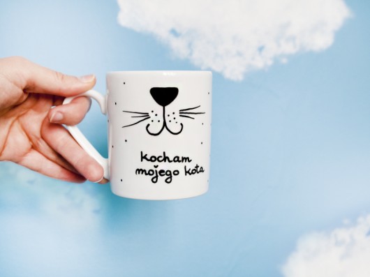 Kocham mojego kota - kubek porcelanowy miamilu