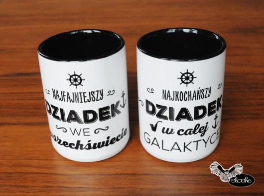 Najkochańszy dziadek w galaktyce,kubek Sowia Aleja