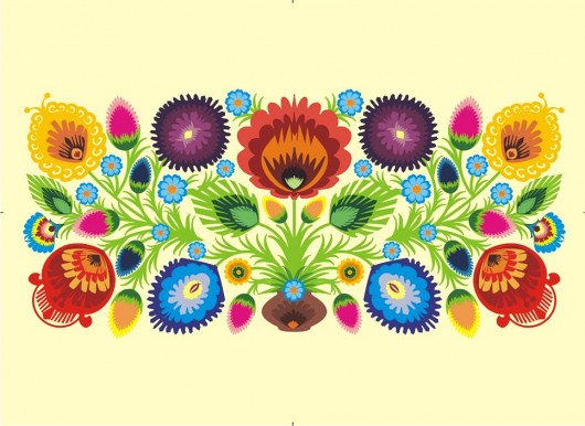 Podkładki folk -6 sztuk/ZAMÓWIENIE Gaul Designs