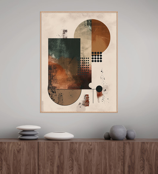 plakaty Geometria natury - Plakat, druk - Minimalizm, Boho, Loft #55