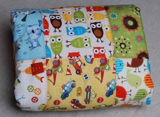 patchwork podszyty minky dla malucha ... iasio