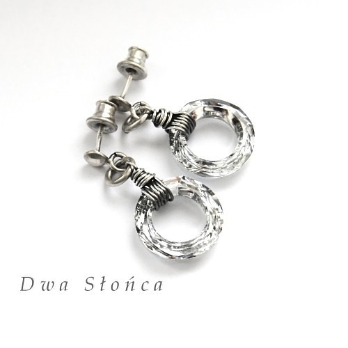 Owinięty Ring Crystal Cal Dwa Słońca