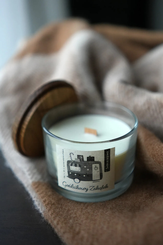 świeczniki i świece Świeca sojowa. Goździkowy zakątek