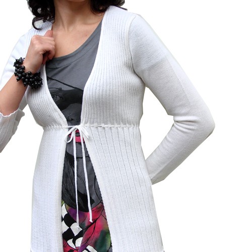 sweter ecru S halo pracownia