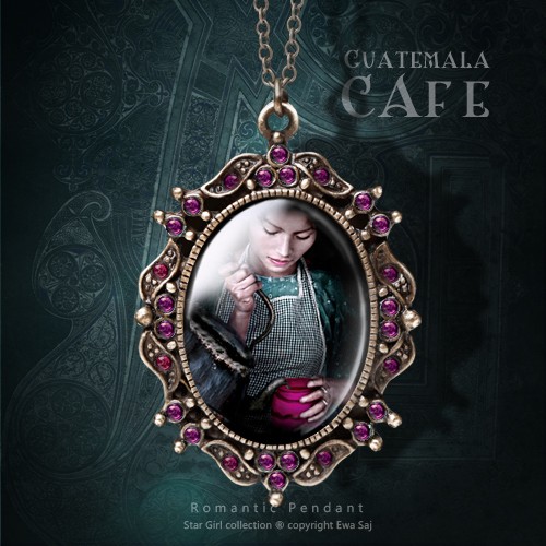 Gwatemala Cafe - romantyczny naszyjnik Ewa Saj Fotografie