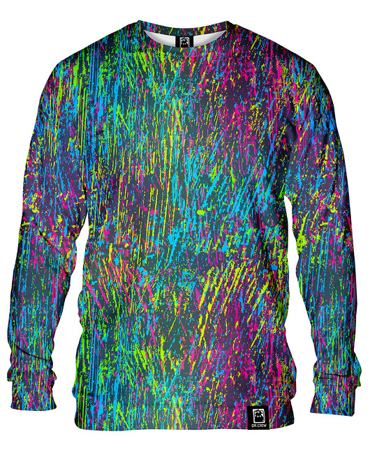 bluzy męskie Bluza Bez Kaptura Męska DR.CROW Urban Colored