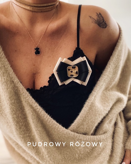 broszki Brosza  z ozdobą panterkową Hit sezonu  New