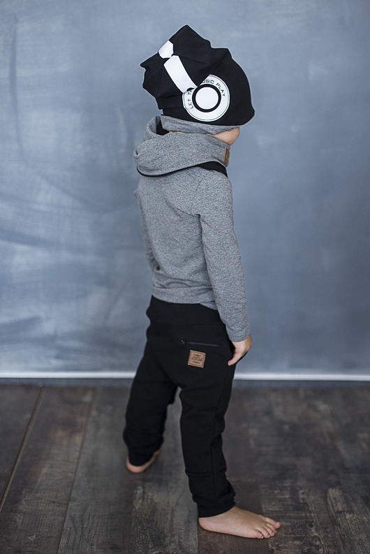SPODNIE BASIC black Lillow