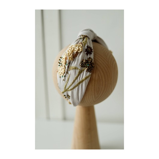 opaski do włosów Opaska z haftem