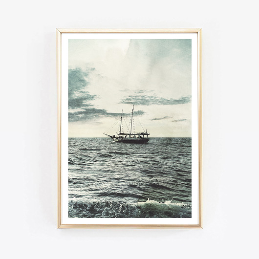 boat,plakat,grafika,fotografia wejustlikeprints