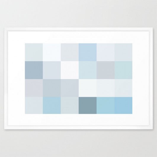 plakat 100x70 PIX BLUE ED design for fun