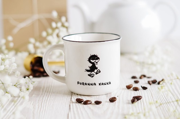 kubki Kubek z Poranną Kawką