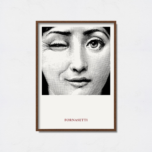 Plakat Fornasetti Art Inspiracja Pas De LArt