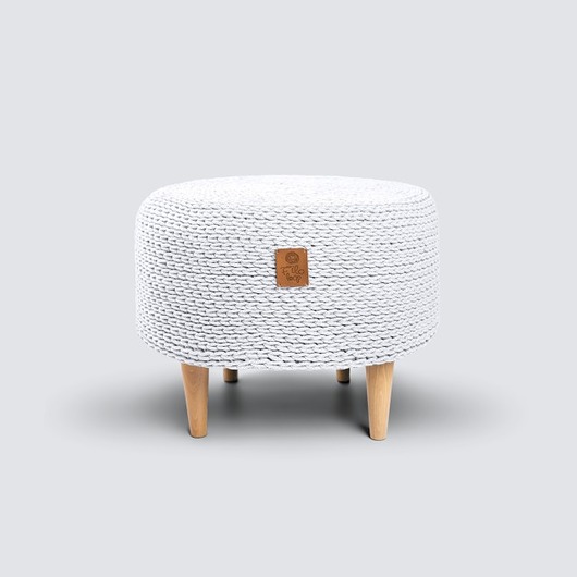 Puf Footstool na nóżkach filoloop