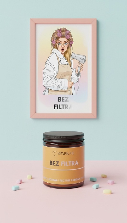 świeczniki i świece Świeca zapachowa BEZ FILTRA 250 ML