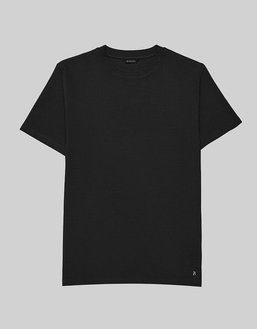 t-shirty męskie T-shirt męski do kompletu valleve czarny