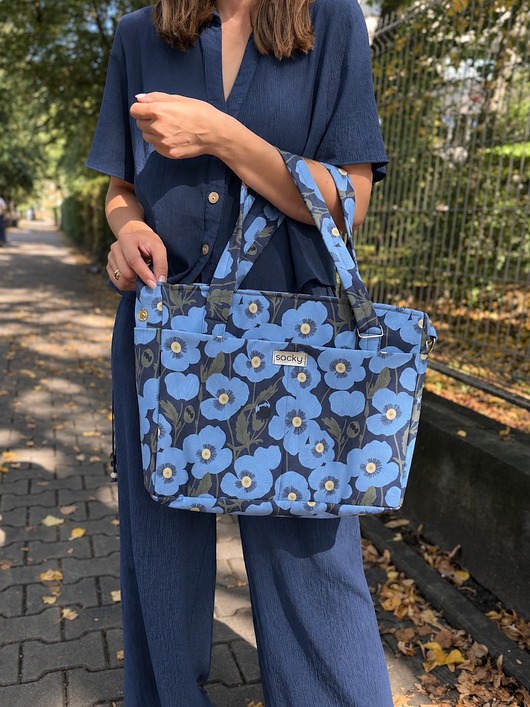 torby na ramię Wodoodporna torba mommy bloom