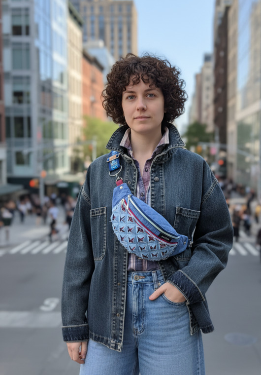 torebki różne Nerka BEBOKI Denim Spirit + miniportfelik gratis