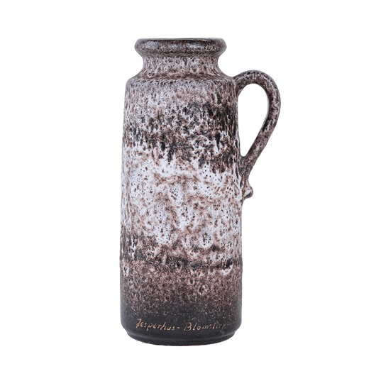 wazony Wazon ceramiczny z uchwytem, niemiecki design, lata 60, produkcja: West Germany