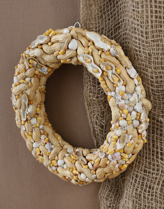 wianki Wianek dekoracyjny ,,Orzechowa plaża"